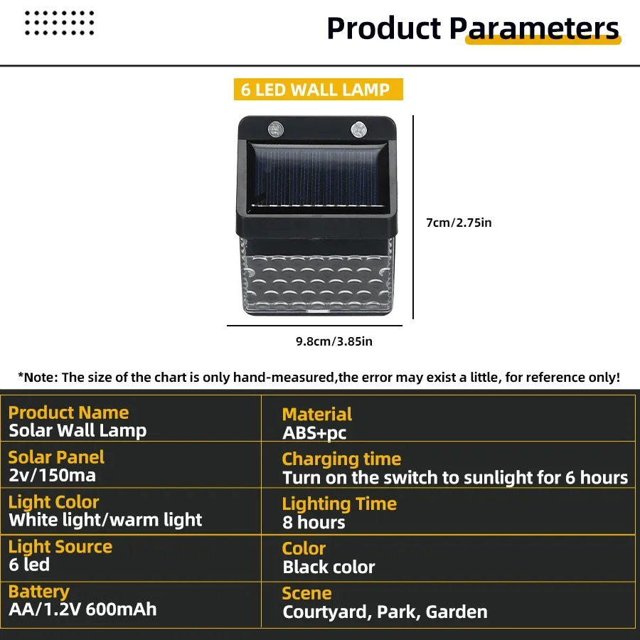 LED Solar Light PIR Motion Sen - Waterproof Junction Box Solar 评论和价格