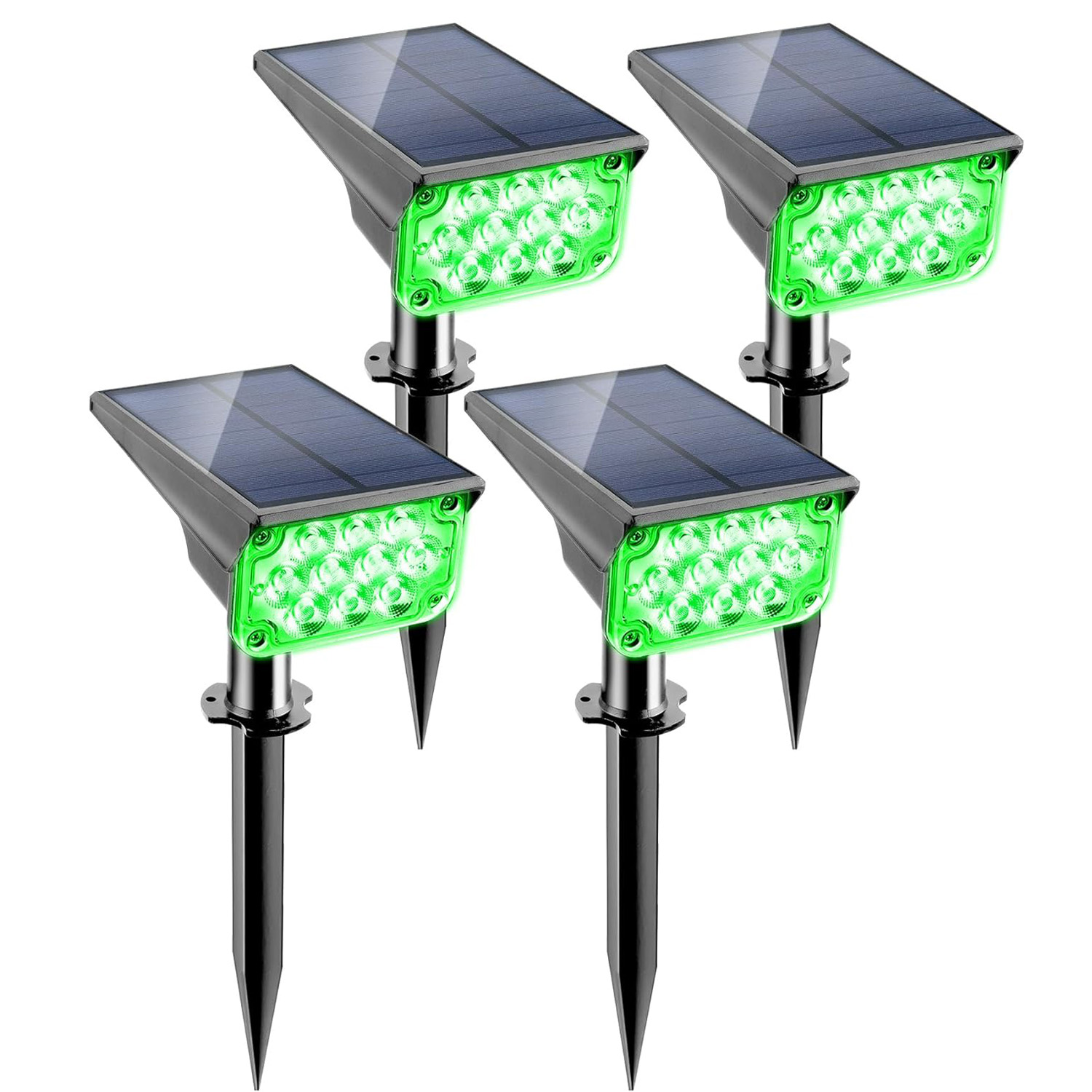 4pcs Solar Spotlight Outdoor G - Waterproof Junction Box Solar 评论和价格