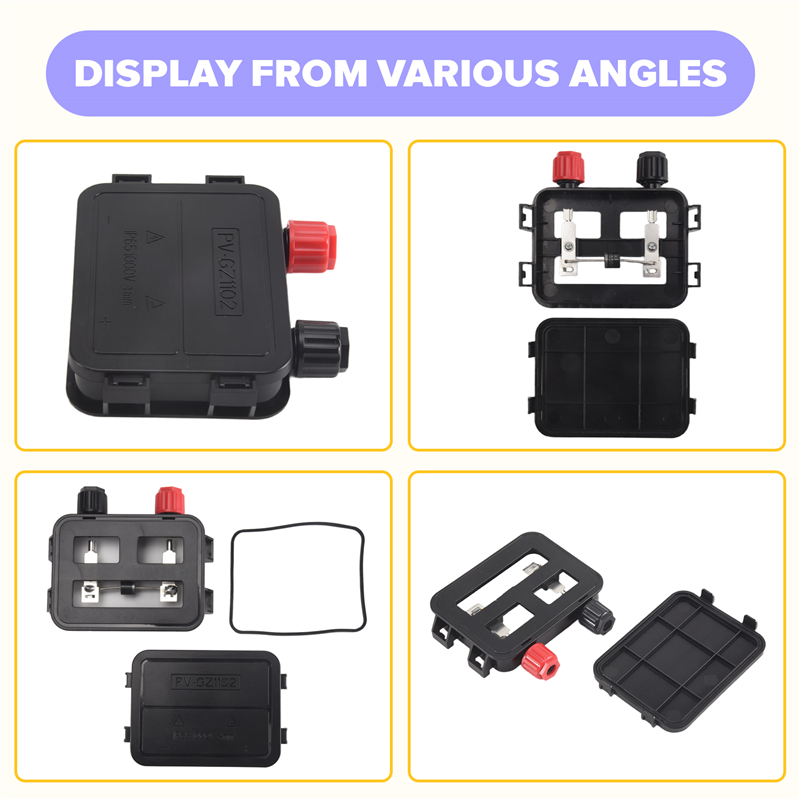 AT59 Photovoltaic Junction Box - Waterproof Junction Box Solar 评论和价格