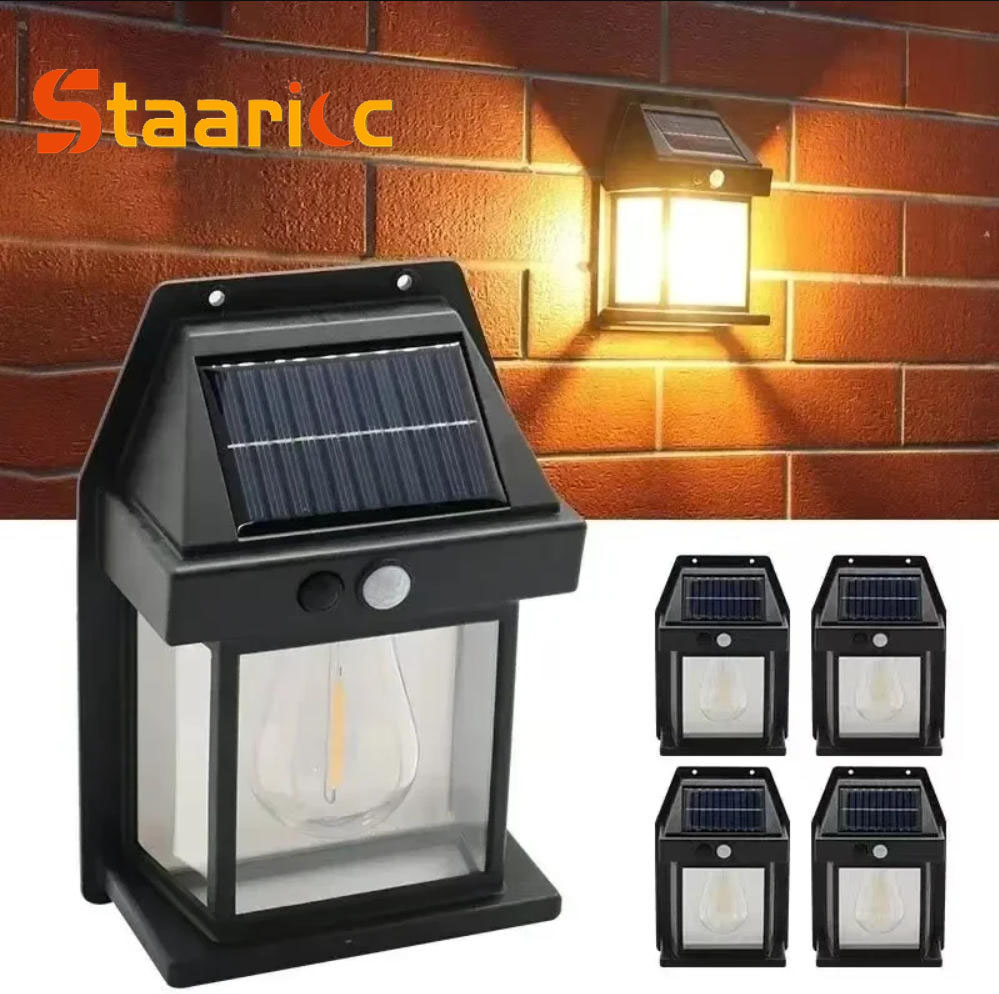 Outdoor Solar Tungsten Wall Li - Waterproof Junction Box Solar 评论和价格